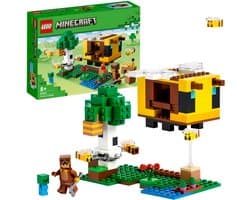 LEGO Minecraft Het Bijenhuisje, Boerderij Speelgoed voor Kinderen 21241
