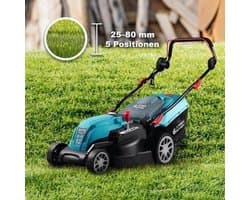 Elektrische Grasmaaier – Elektrische Maaier – Benzinevrije Grasmaaier – Tuinmaaier – Mulchmaaier – 1800 W Motor – 42 cm Maaibreedte