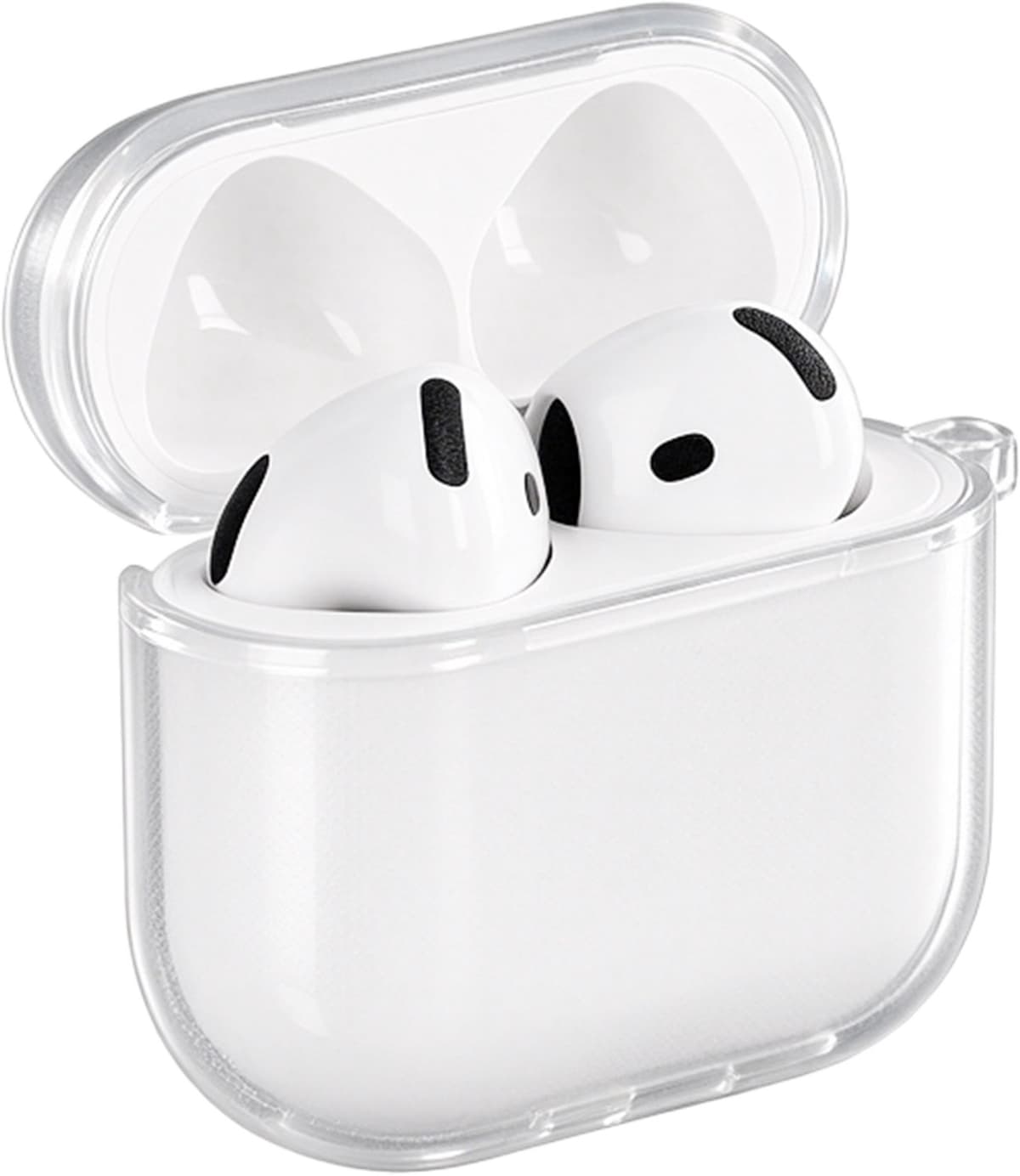 imoshion Clear Softcase voor - Hoesje geschikt voor AirPods 4 / 4 met ANC / 5 / 5 met draadloze oplaadcase - Transparant — afbeelding 1