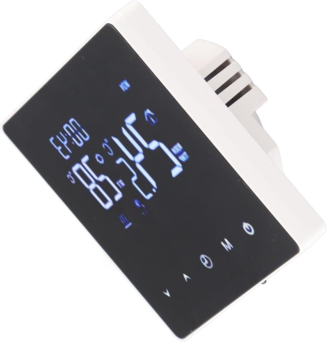 Touchscreenthermostaat Vloerverwarming - Slimme Thermostaat Kamerthermostaat - Temperatuur Regelen - Nauwkeurige Temperatuurregeling - 3500W - Wit — afbeelding 1