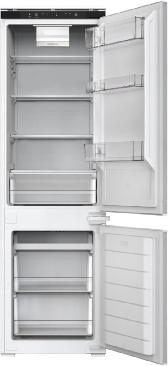 Exquisit EKGC270-75-E-NF-040E Inbouw Koel-vriescombinatie – 5 jaar garantie - 253 liter – No Frost – Energielabel E – Wit — afbeelding 1