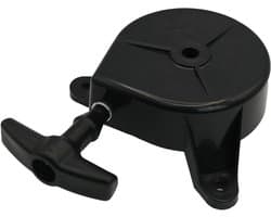 Recoil Starter Assembly - Trekstarter Grasmaaier - Grasmaaier Onderhoud - Gietijzeren Motor - 75cc & 98cc - Zwart