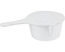 Magnetron Kookpot - Snelle Pastapan - Groenten Koken - Met Zeef Deksel - 26.67 x 16.51 x 8.26 cm - Wit