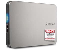 Externe Harde Schijf - Draagbare Opslag - Bestanden Opslaan - Universele Compatibiliteit - 2 TB - Warm Zilver