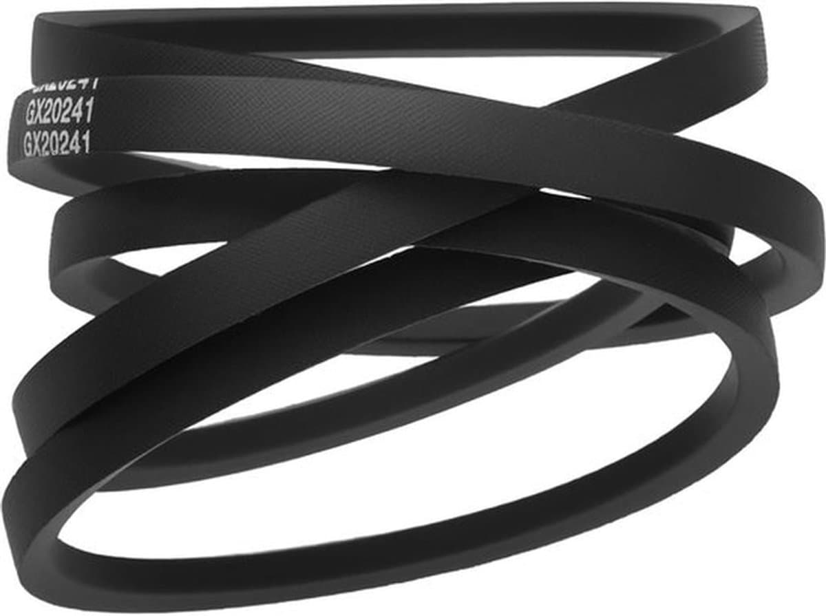 Aandrijfriem Rubber - Compatibel met John Deere LT150/LT160/LT170/LT180 - Slijtvast - Hoge temperatuur weerstand - 1 stuk - Zwart - Grasmaaier Riem — afbeelding 1