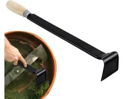 Grasmaaierreiniger Schraper - Tuinonderhoud Gereedschap - Efficiënt Reinigen - Roestvrij Staal - 40 cm - Uniek