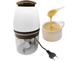 Keukenmachine - Voedselhakker - Snel Ingrediënten Snijden - Vier Scherpe Bladen - 700 ml - Zwart