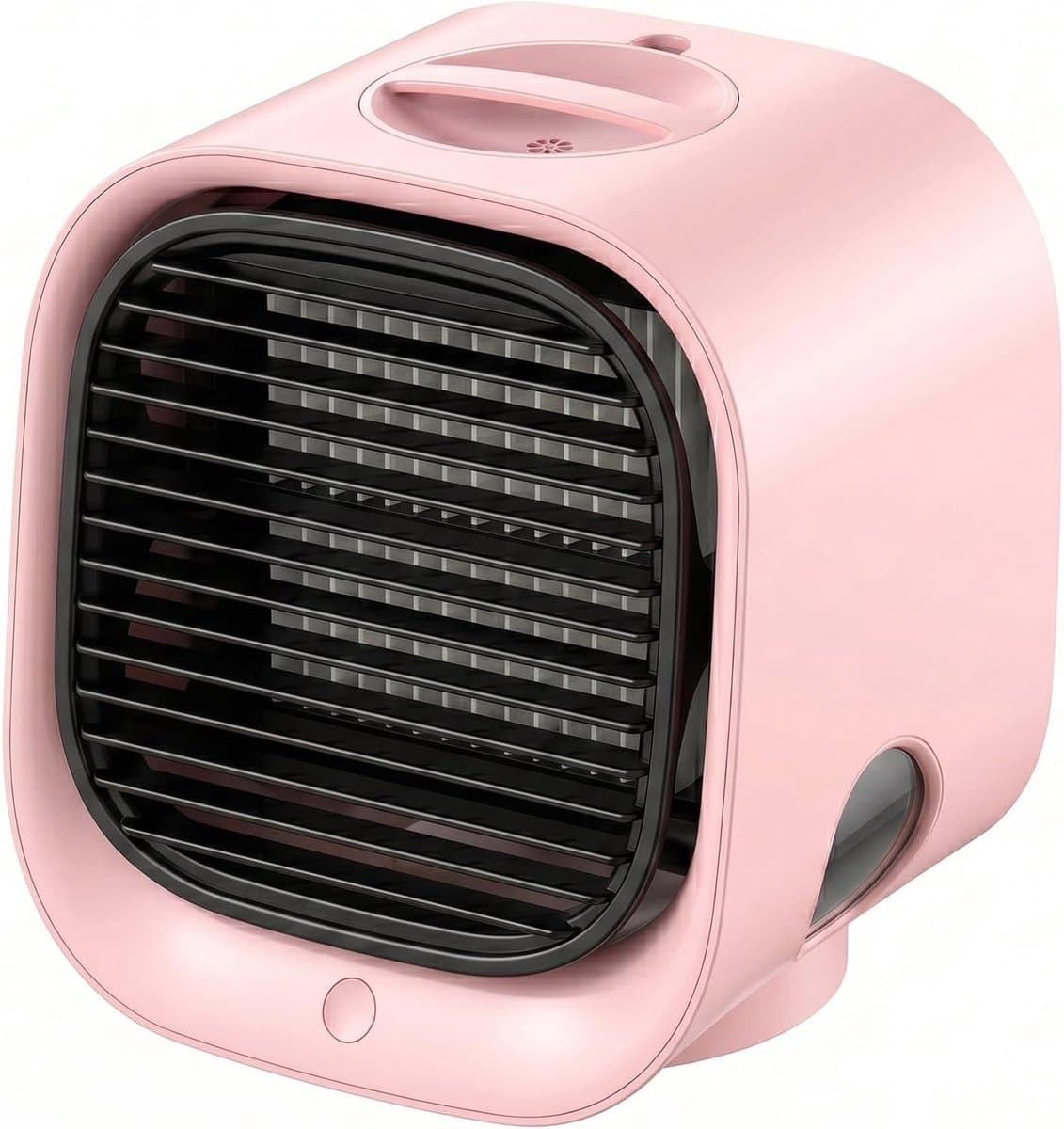 Mini airconditioner - Verdampingskoeler - Watergekoelde airconditioner - Koelventilator - USB airconditioner - Draagbare airconditioner - Koeling- Draagbare airconditioner - Draagbaar - 166*152*142 mm - 300 ml (Roze) — afbeelding 1