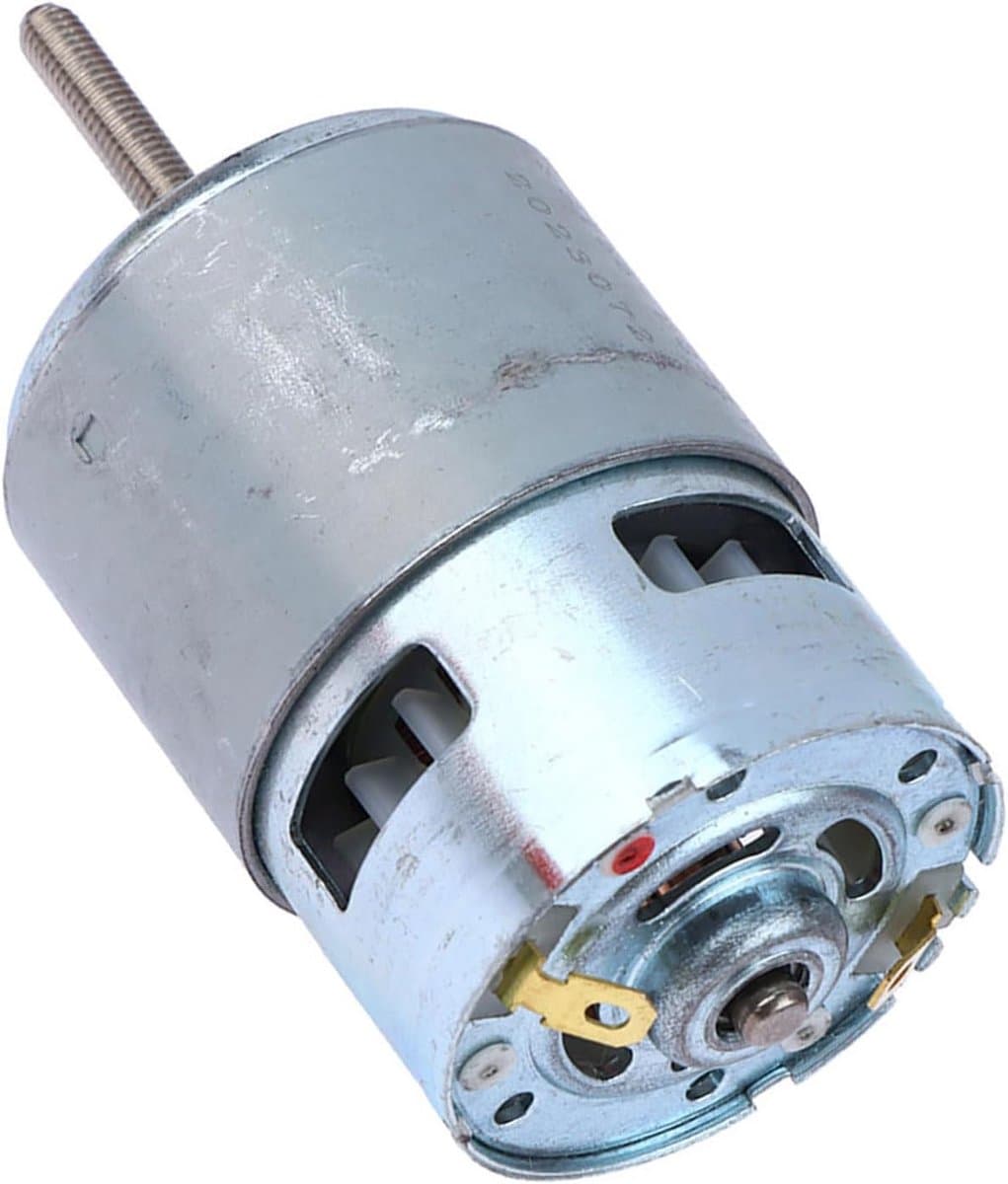 Grasmaaier Motor - Reserve Rotor - Tuin Onderhoud - Krachtige 7500 RPM - 98 mm - Zilver — afbeelding 1