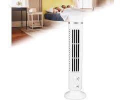 Bladloze oscillerende torenventilator - Draagbare, stille USB-koelventilator voor kantoorgebruik