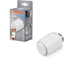 Radiatorthermostaat - Slimme thermostaat - Energie besparen - App en spraakbediening - M30 x 15 - Wit