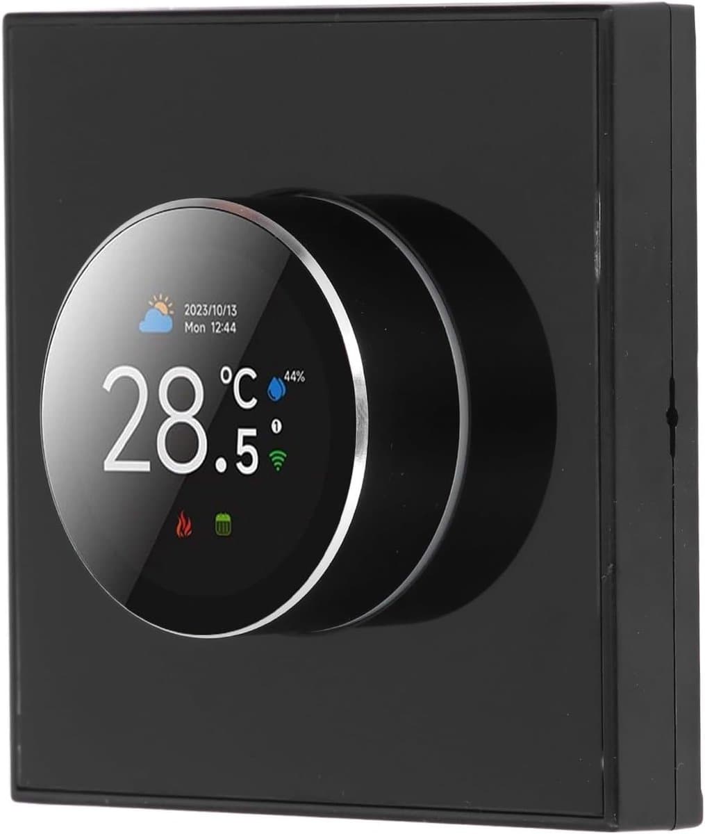 Digitale Thermostaat - Slimme Thermostaat - Comfort Verhogend - Spraakbediening - 95-240 VAC - Wit — afbeelding 1