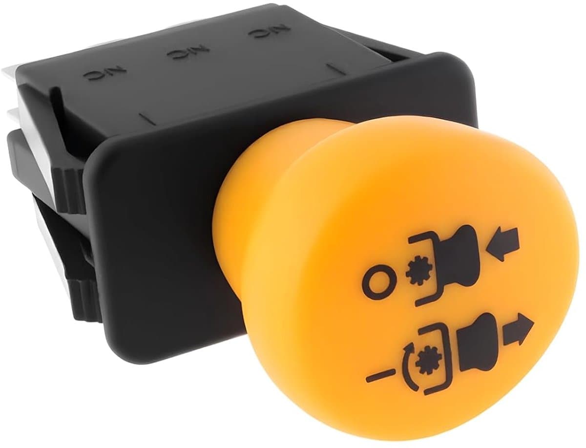 SnelShoppen - PTO Schakelaar Grasmaaier K301162300 Geschikt Voor Kubota ZG123 ZG127 Z411 Z421 Z723 2-pins 8 Terminals 9-16VDC — afbeelding 1