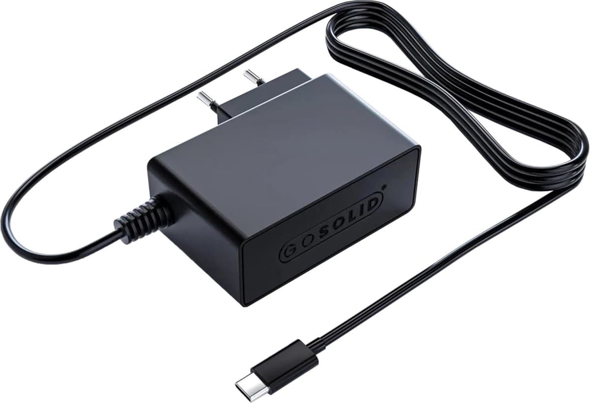 Oplader voor Tunturi MG30 Massage Gun Mini - Compact en lichtgewicht - Snelle en efficiënte oplading - SnelShoppen — afbeelding 1