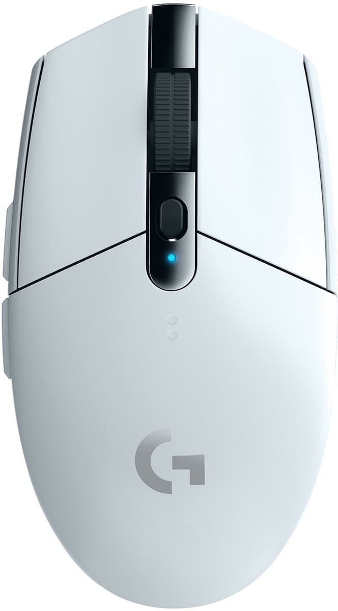 Logitech G305 - Draadloze Muis - 12000 DPI - Rechtshandig - Wit — afbeelding 1