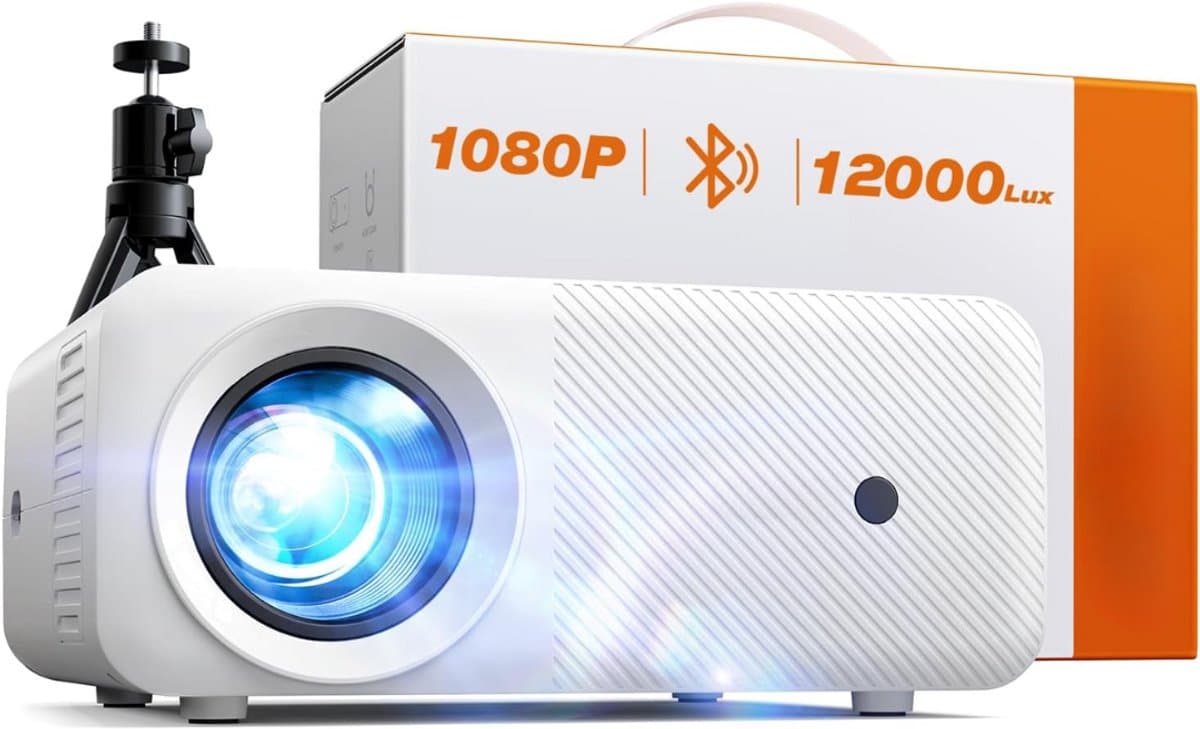 Lexium Mini beamer - Projector - Beamerscherm - Projectiescherm - Outdoor & Indoor Projector - — afbeelding 1