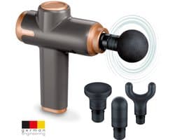 Beurer MG 99 Massage Gun - Massageapparaat - Triggerpoints - Limited Edition - 5 Intensiteitsniveaus - 4 Opzetstukken - 5 Uur draadloos gebruik - Krachtig vermogen - 3 Jaar garantie