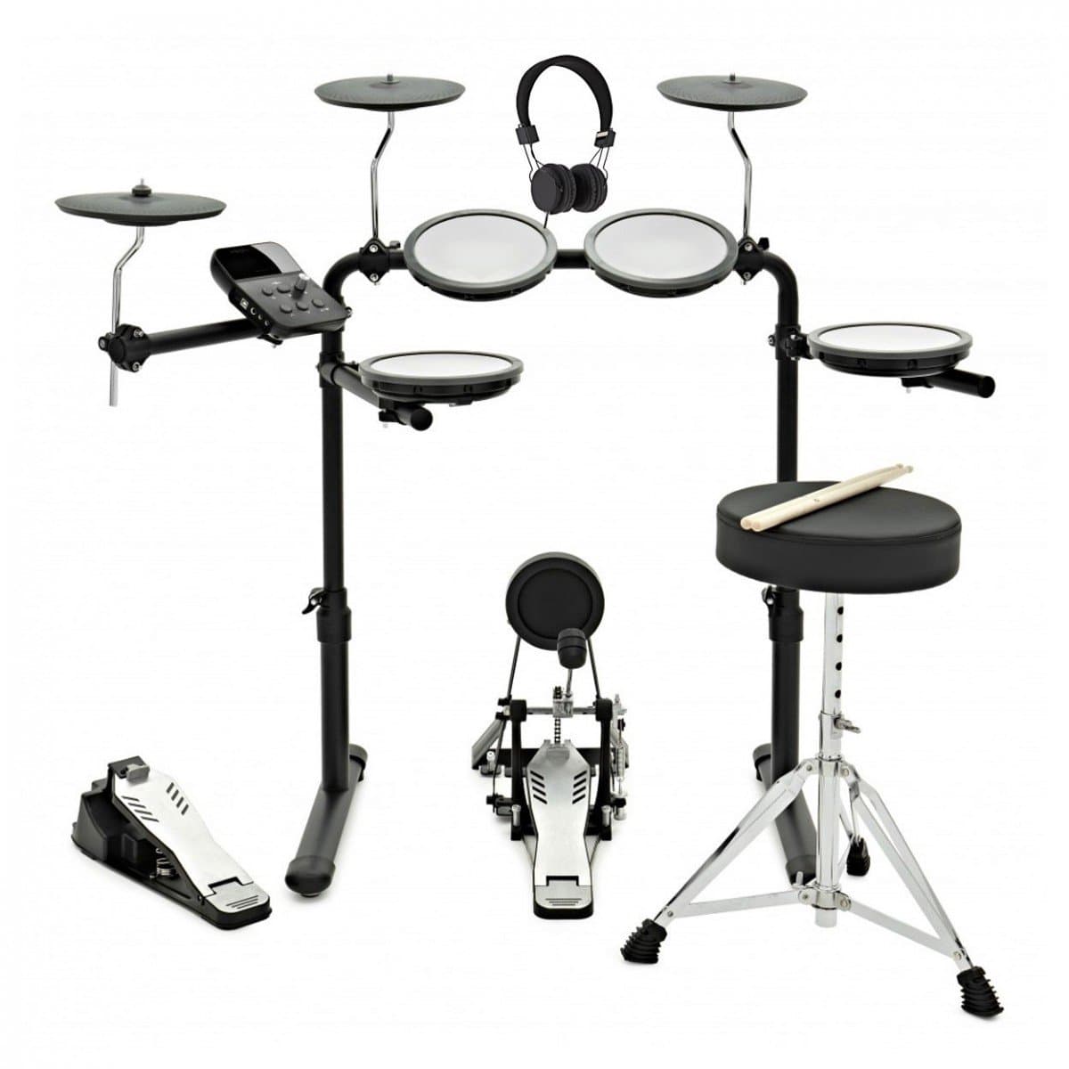 VISIONDRUM+ Elektronisch Drumstel met Kruk en Hoofdtelefoon — afbeelding 1