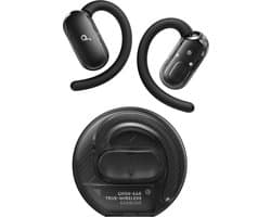 soundcore V40i by Anker - Open-ear hoofdtelefoon - Kristalhelder ontwerp - 4 verstelbare standen voor een goede pasvorm in elk oor - 2x diepere bas - IP55 - 21 uur afspeeltijd - Duidelijke AI-gesprekken - Bluetooth 5.4 - App-bediening