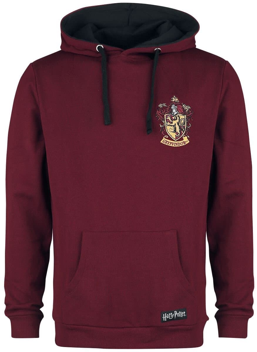 Harry Potter Gryffindor Heren Trui met capuchon - bordeaux - XXL — afbeelding 1
