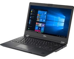 Fujitsu LIFEBOOK U7410 Intel® Core™ i5 i5-10210U Laptop 35,6 cm (14") 8 GB DDR4-SDRAM 256 GB SSD Wi-Fi 6 (802.11ax) Windows 10 Pro Zwart
