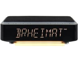 Soundmaster - UR250AN - DAB+ wekkerradio met QI laadfunctie - nachtverlichting - voorkeuzezender