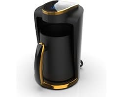 BasicTeQ: INCA IKM-01 Turkse KOFFIE WONDER SERIE koffiezetapparaat. Ook geschikt voor Balkan, Grieks koffie. Moka-maker. Met brouwdetectiesensor en beveiligd tegen droogkoken- automatische uitschakeling, Cezve, 1-4 kopjes.