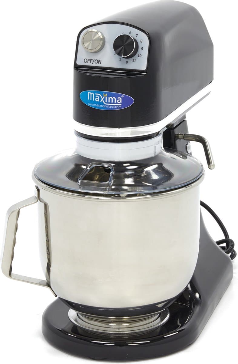 Planeetmenger - 7 L - Tot 2 Kg Deeg - Zwart — afbeelding 1