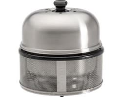 Cobb Pro Houtskool Barbecue - Grilloppervlak Ø 32 cm - Smoker Barbecue - Premier Zilver metaal