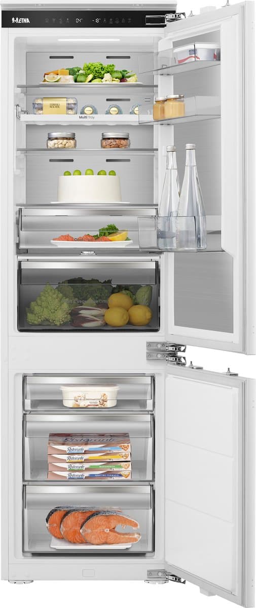 ETNA KCD9178CNF - Inbouw Koel-vriescombinatie - NoFrost - Nishoogte 178 cm Koel-vriescombinatie Wit — afbeelding 1