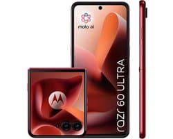 Motorola Razr 60 Ultra - Smartphone - 16GB RAM - 512GB Opslag - Rio Red