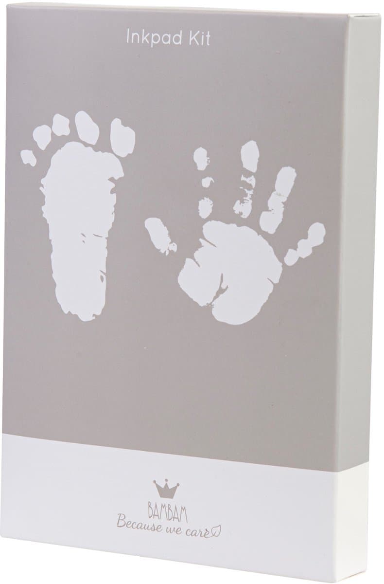 BamBam Inkt afdruk set voor baby handje of voetje — afbeelding 1
