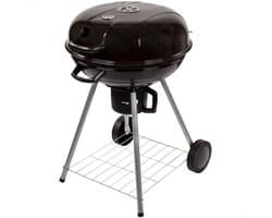 Kolenbarbecue met wielen Aktive Zwart 57 x 86 x 57 cm