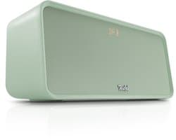 Teufel BOOMSTER 4 - Robuuste 2.1 bluetooth-speaker met DAB+ en FM-radio - Tot 23 uur batterijduur - Spatwaterbescherming, USB-C - Mint Green