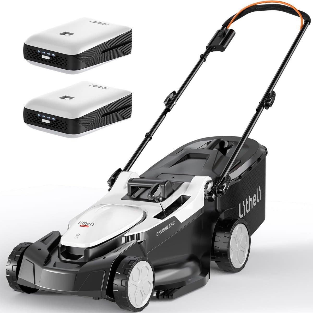 Draadloze Accu Grasmaaier 43cm met Krachtige Borstelloze Motor en Mulchfunctie — afbeelding 1