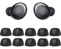 Oordopjes geschikt voor Samsung Galaxy BudsPro - Samsung Galaxy Buds Pro tips - Samsung Galaxy Buds Pro vervanging tips - 5 paar oordopjes voor Samsung Galaxy Buds Pro - Zwart / Large