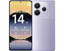 Xiaomi Redmi Note 14 - 5G - 8GB/256GB - Lavender Paars