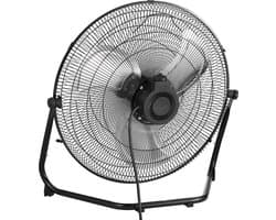 Vloerventilator Set 2 Stuks - Industriële Windmachine - Ø 50,8 cm - 3 Snelheden - 360° Kantelbaar - 4800 CFM Luchtstroom - Voor Sportschool, Garage, Thuis