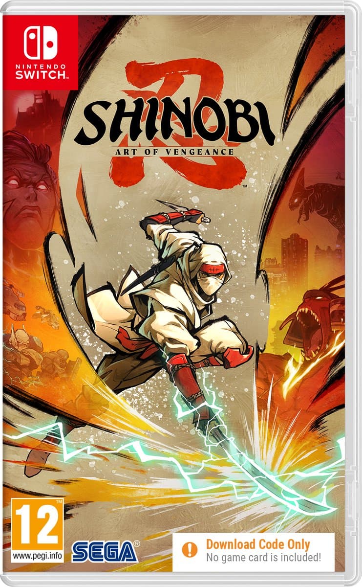 Shinobi: Art of Vengeance - Nintendo Switch - Code in a box — afbeelding 1