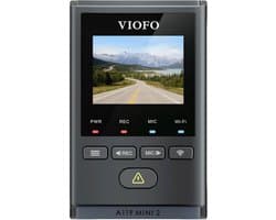VIOFO A119 Mini 2 - Dashcam Auto - 2K Quad HD - Sony STARVIS 2 Nachtzicht - GPS - 5GHz WiFi - HDR - Parkeerstand - Compact Design