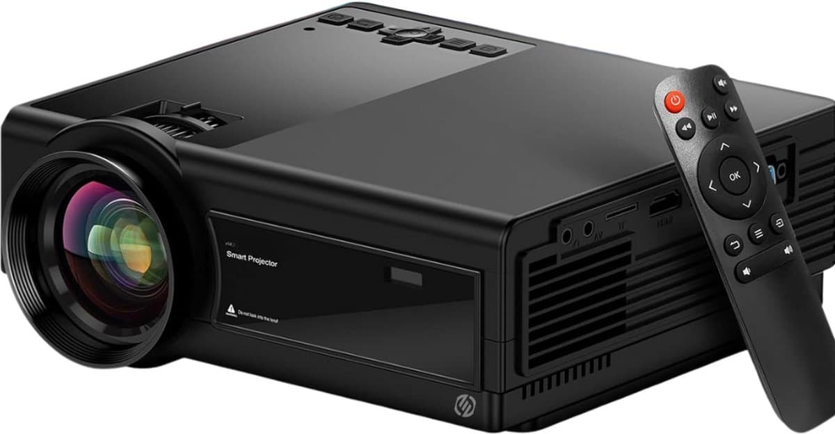 Equivera Mini Beamer - Draagbare Beamer - Beamer - Mini Beamer Projector - Projector - Mini Projector — afbeelding 1