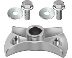 Grasmaaier Houder Kit - Maaier Onderdeel - Grasmaaier Onderhoud - Directe Vervanging - 15 x 10 x 10 cm - Metaal