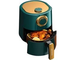 Heteluchtfriteuse - Olievrije Frituurpan - Gezond Koken - Automatische Bediening - 6 Liter - Groen