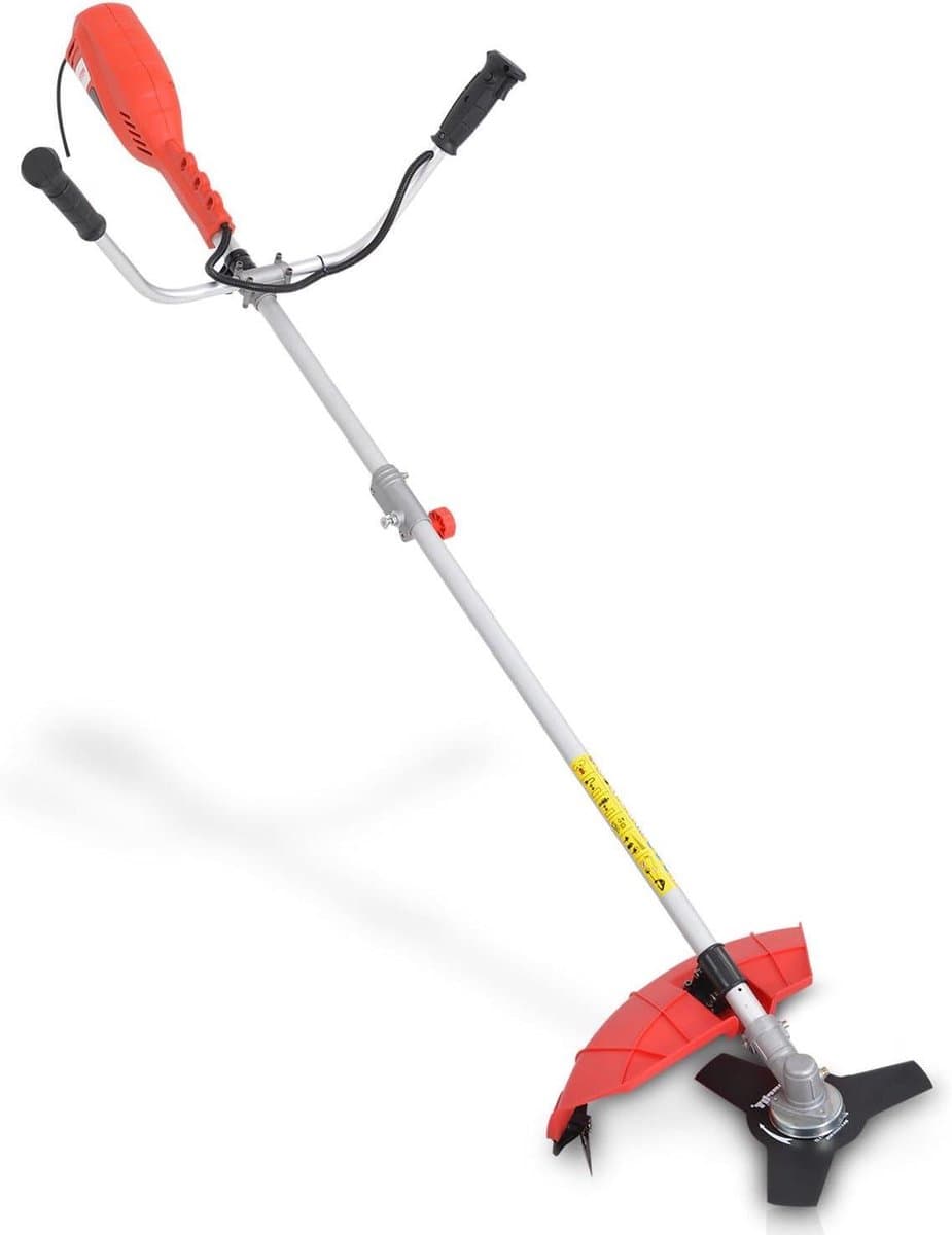 Elektrische Grasmaaier - Graskantmaaier Tuin - Gazon Onderhoud - 1400 Watt Vermogen - 42 cm Snijbreedte - Rood — afbeelding 1