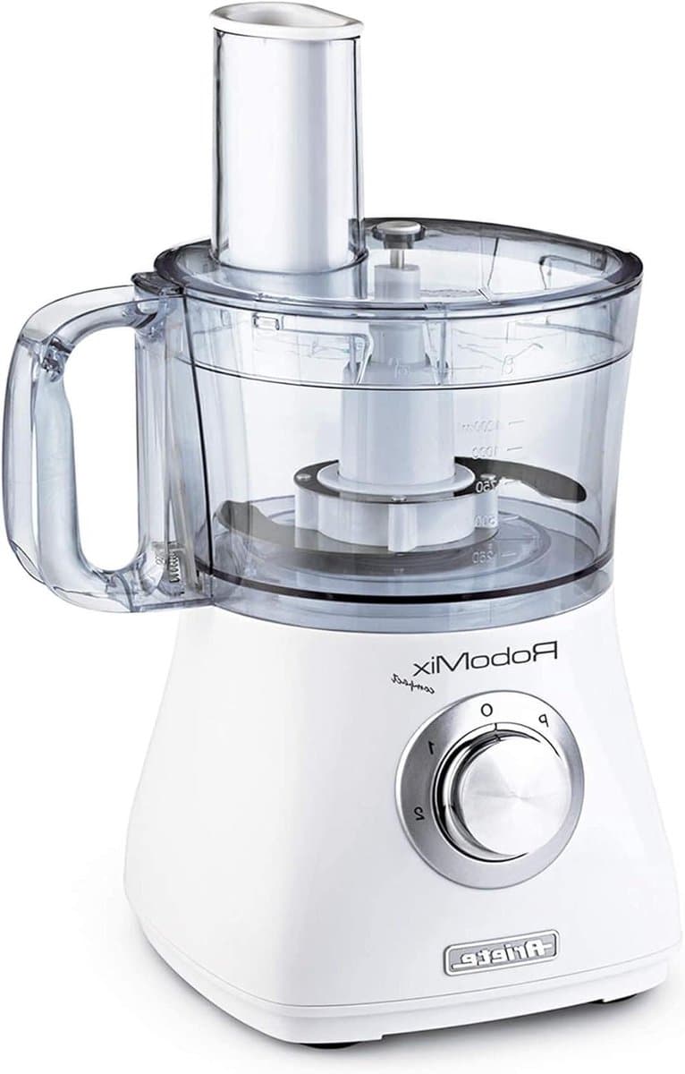 Compacte Keukenmachine - Mini Processor Hakmolen - Maaltijden Bereiden - Veelzijdig Accessoire - 2 Liter - Wit — afbeelding 1