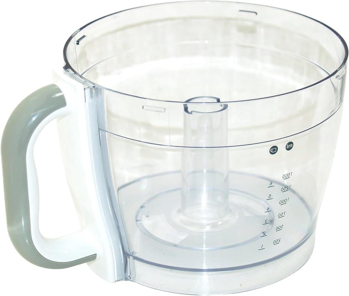 Keukenmachine Kom - Reserve Deel - Voedsel Bereiden - Origineel Onderdeel - 31 x 252 x 156 cm - Wit — afbeelding 1