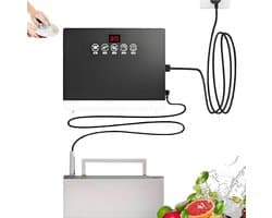 Vaatwasser in gootsteen - Keuken reiniger - Hygiënisch reinigen - Sonische trillingstechnologie - 360W - Zilver