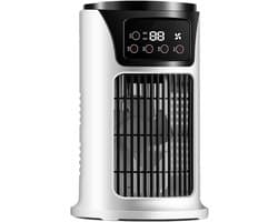 Draagbare Airco - Persoonlijke Koeler - Directe Verkoeling - Energiebesparend - 19.5 cm - Wit