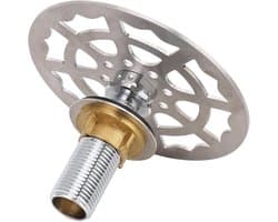 Bekerwasmachine Spoelkraan - Roestvrij Staal - Efficiënt Wassen - Meerdere Waterhoeken - 15 x 15 x 8 cm - Zilver