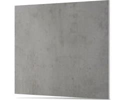Vaatwasser Frontplaat - Paneel Vaatwasser - Keuken Vernieuwen - Krasbestendig Melamine - 565 x 444 mm - Donker Beton